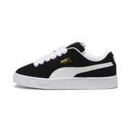 Detailed information about the product Suede XL Unisex Sneakers in Black/White, Size 14, Textile by PUMA