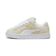 Detailed information about the product Suede XL Unisex Sneakers in Sugared Almond/White, Size 4.5, Textile by PUMA