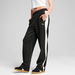 T7 Always On Straight Track Pants Women in Black, Size XL, Cotton by PUMA. Available at Puma for $110.00