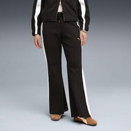 Detailed information about the product T7 Flared Pants Women in Black, Size XS, Cotton/Polyester by PUMA