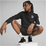 Detailed information about the product T7 Iconic Men's Hoodie in Black, Size Medium, Cotton by PUMA