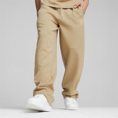 T7 Men's Straight Track Pants in Prairie Tan, Size XL, Polyester/Cotton by PUMA