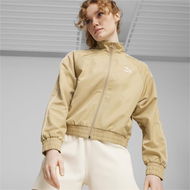 Detailed information about the product T7 Women's Track Jacket in Prairie Tan, Size Large, Polyester by PUMA