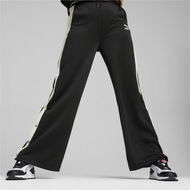 Detailed information about the product T7 Women's Track Pants in Black, Size Medium, Polyester/Cotton by PUMA