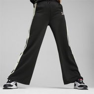 Detailed information about the product T7 Women's Track Pants in Black, Size Small, Polyester/Cotton by PUMA