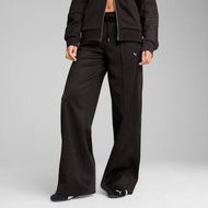 Detailed information about the product T7 Women's Track Pants in Black, Size XS, Cotton/Polyester by PUMA