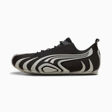 Talon OG Unisex Sneakers in Black/Flat Light Gray, Size 7.5, Textile by PUMA