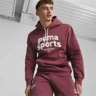 Detailed information about the product Team Men's Hoodie in Dark Jasper, Size 2XL by PUMA