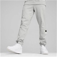 Detailed information about the product TEAM Men's Sweatpants in Light Gray Heather, Size 2XL, Cotton by PUMA