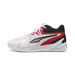 The Dagger Basketball Unisex Shoes in Red/Black, Size 8, Synthetic by PUMA Shoes. Available at Puma for $150.00