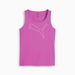 Train All Day ESS Cat Logo Youth Tank Top in Pure Magenta, Size Medium, Polyester/Elastane by PUMA. Available at Puma for $30.00