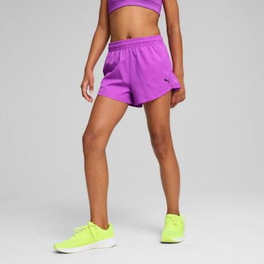 Train All Day ESS Woven Youth Shorts in Pure Magenta, Size XL by PUMA