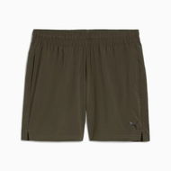 Detailed information about the product Train All Day Essentials Men's 5 Woven Shorts in Dark Olive, Size Medium, Polyester by PUMA