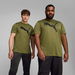 TRAIN FAVOURITE Men's Heather Cat Training T. Available at Puma for $36.00