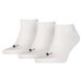 Trainer Socks 3 Pack in White, Size 3.5. Available at Puma for $16.00