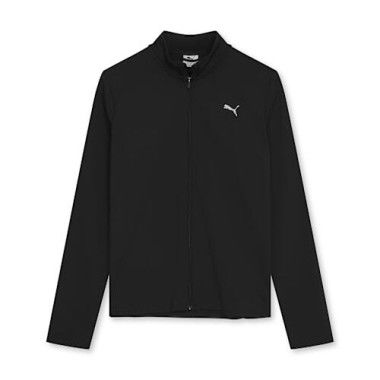 Training Women's Full Zip Top in Black, Size XS, Polyester/Elastane by PUMA