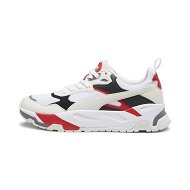 Detailed information about the product Trinity Men's Sneakers in White/Vapor Gray/Black, Size 4.5 by PUMA Shoes
