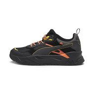 Detailed information about the product Trinity Open Road Men's Sneakers in Black/Hot Heat, Size 5.5, Textile by PUMA Shoes
