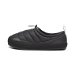 Tuff Padded Plus Unisex Slippers in Black/Concrete Gray, Size 8, Textile by PUMA. Available at Puma for $60.00