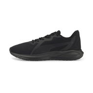 Detailed information about the product Twitch Runner Unisex Running Shoes in Black, Size 11.5 by PUMA Shoes