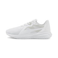 Detailed information about the product Twitch Runner Unisex Running Shoes in White/Gray Violet, Size 10 by PUMA Shoes