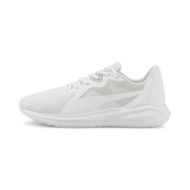 Detailed information about the product Twitch Runner Unisex Running Shoes in White/Gray Violet, Size 10.5 by PUMA Shoes