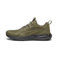 Detailed information about the product Twitch Runner Unisex Trail Shoes in Olive/Black, Size 10 by PUMA Shoes