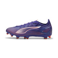 Detailed information about the product ULTRA 5 MATCH FG/AG Unisex Football Boots in Lapis Lazuli/White/Sunset Glow, Size 10, Textile by PUMA Shoes