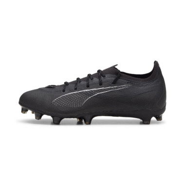 ULTRA 5 PRO FG/AG Unisex Football Boots in Black/White, Size 7, Textile by PUMA Shoes