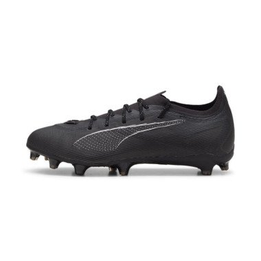 ULTRA 5 PRO FG/AG Unisex Football Boots in Black/White, Size 9.5, Textile by PUMA Shoes