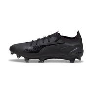 Detailed information about the product ULTRA 5 ULTIMATE FG Unisex Football Boots in Black/Silver/Shadow Gray, Size 10, Textile by PUMA Shoes