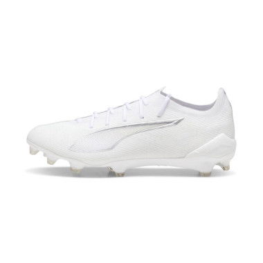 ULTRA 5 ULTIMATE FG Unisex Football Boots in White, Textile by PUMA Shoes