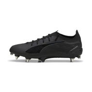 Detailed information about the product ULTRA 5 ULTIMATE MxSG Unisex Football Boots in Black/Silver/Shadow Gray, Size 10.5, Textile by PUMA Shoes