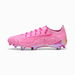 ULTRA 5 ULTIMATE x KIDSUPER FG Unisex Football Boots in Pink Lilac/Fast Pink/Ravish, Size 7, Textile by PUMA. Available at Puma for $350.00