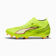 Detailed information about the product ULTRA 6 MATCH+ FG/AG Football Boots Unisex in Yellow Alert/Black/Glowing Red, Size 7.5, Textile by PUMA Shoes