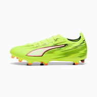 Detailed information about the product ULTRA 6 MATCH FG/AG Unisex Football Boots in Yellow Alert/Black/Glowing Red, Size 8.5, Textile by PUMA Shoes