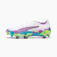 Detailed information about the product ULTRA 6 ULTIMATE Brilliance FG Football Boots Women in White/Fizzy Apple/Bright Aqua, Size 5.5, Textile by PUMA Shoes