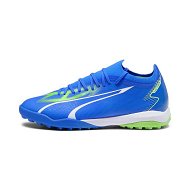 Detailed information about the product ULTRA MATCH TT Men's Football Boots in Ultra Blue/White/Pro Green, Size 11, Textile by PUMA Shoes