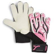 Detailed information about the product ULTRA Play RC Goalkeeper Gloves in Poison Pink/White/Black, Size 10, Latex by PUMA