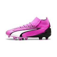 Detailed information about the product ULTRA PRO FG/AG Men's Football Boots in Poison Pink/White/Black, Size 10, Textile by PUMA Shoes