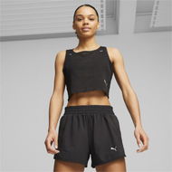 Detailed information about the product Ultraspun Women's Running Crop Tank Top in Black, Size Large by PUMA