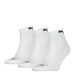 Unisex Cushioned Quarter Socks 3 pack in White, Size 10. Available at Puma for $16.00