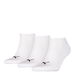 Unisex Cushioned Sneaker Trainer Socks 3 Pack in White, Size 7. Available at Puma for $25.00