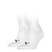 Unisex High-Cut Footie Socks - 2 Pack in White, Size 3.5. Available at Puma for $14.00