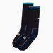 Unisex Running Socks (1-pack) in Black/Blue, Size 3.5. Available at Puma for $15.00