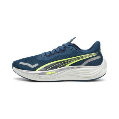 Velocity NITROâ„¢ 3 Men's Running Shoes in Ocean Tropic/Lime Pow/Silver, Size 14 by PUMA Shoes