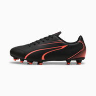 Detailed information about the product VITORIA FG/AG Football Men's Boots in Black/Glowing Red, Size 8, Synthetic by PUMA Shoes