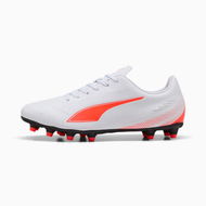 Detailed information about the product VITORIA II FG/AG Men's Football Boots in White/Glowing Red, Size 7.5 by PUMA Shoes