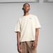 WARDROBE ESS Boxy Men's T. Available at Puma for $45.00