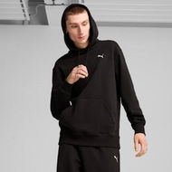 Detailed information about the product WARDROBE ESS Men's Hoodie in Black, Size Medium, Cotton by PUMA